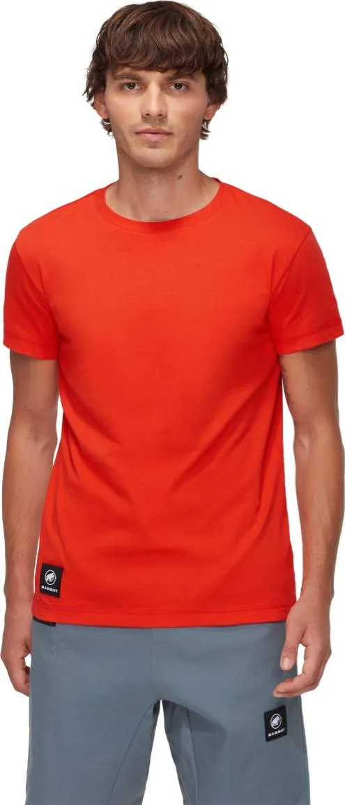 Mammut Men's Massone T-Shirt Patch Mammut Red