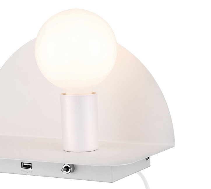 Applique murale Rocinant E27 IP20 blanc