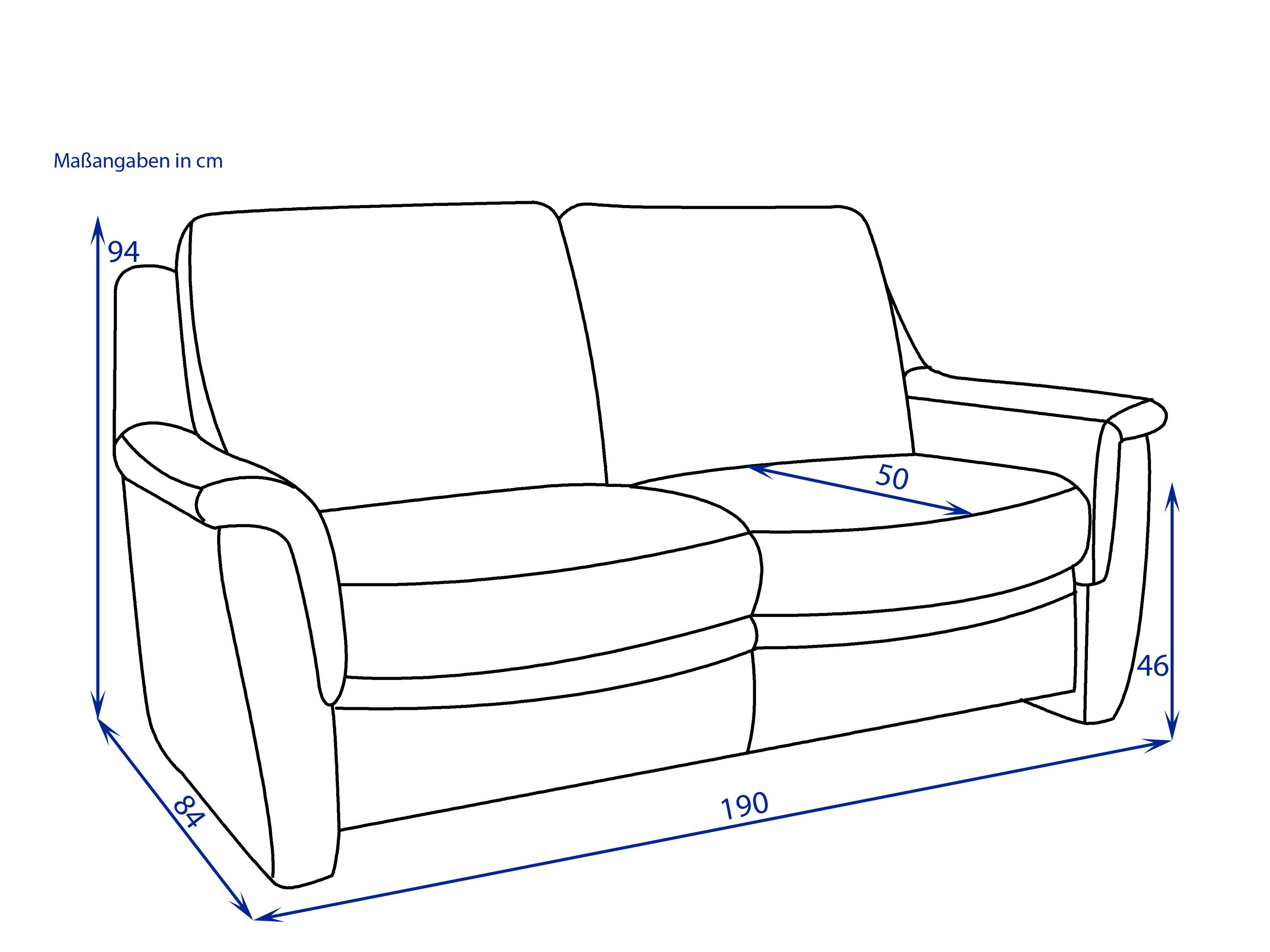 Sofa 2 Sitzer Elastoform STINA