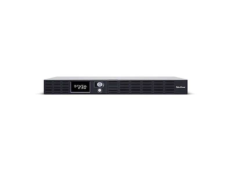 CyberPower Office Rackmount Series OR1500ERM1U - UPS (rackversion) - AC 230 V - 900 Watt - 1500 VA - 1-faset - Ethernet, RS-232, USB - output-stikforbindelser: 6 - 1U - sølv