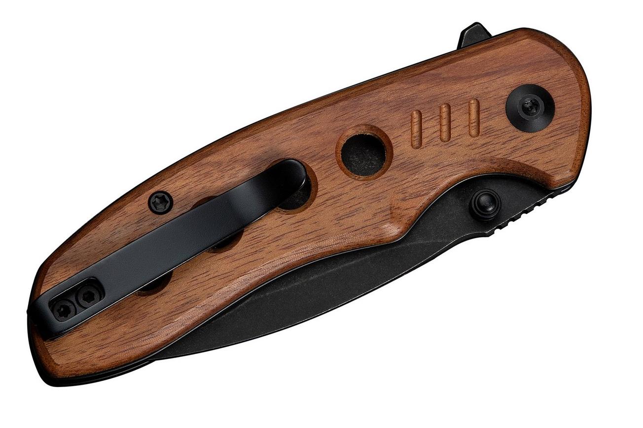 Civivi Triptych C23085B-3 Blackwashed 14C28N, Guibourtia, zakmes