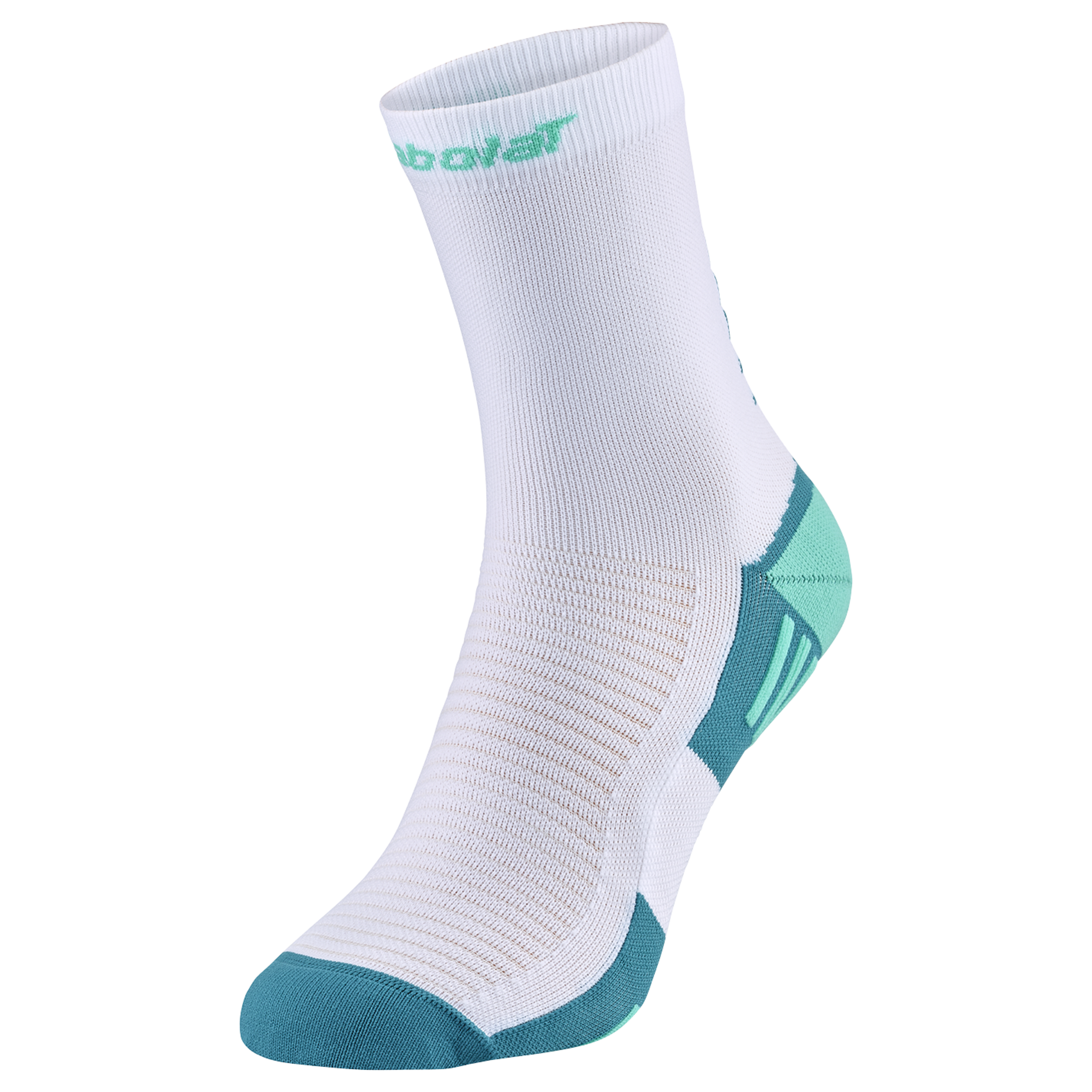 Padel mid-calf socks Unisex Weiß / Schwarz