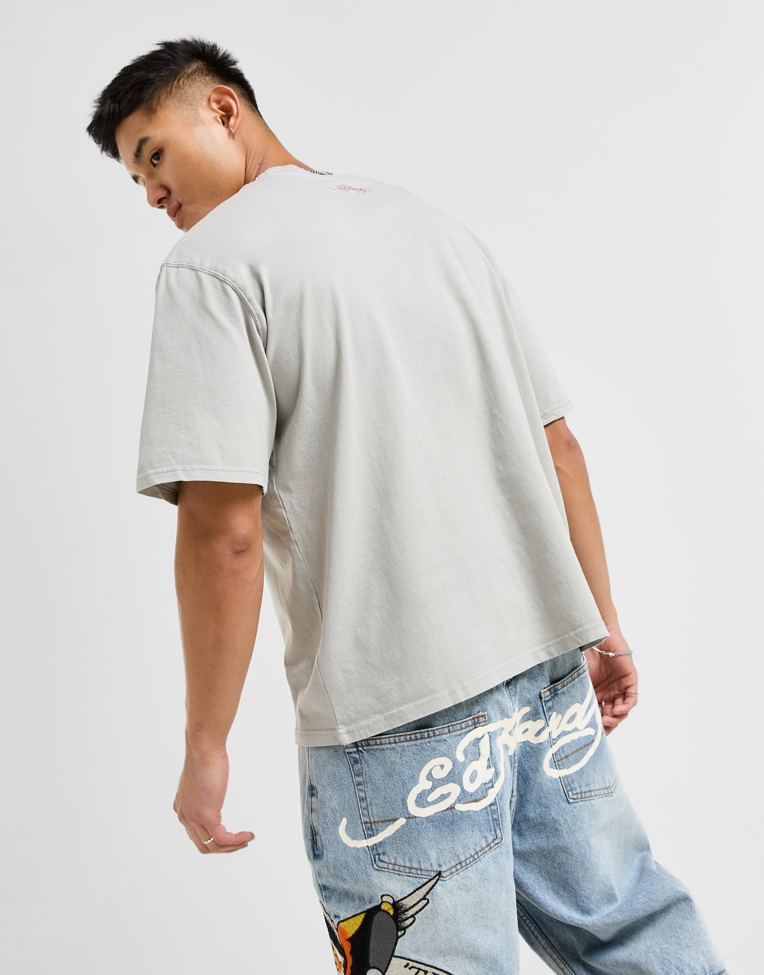 Ed Hardy T-shirt Tiger Homme
