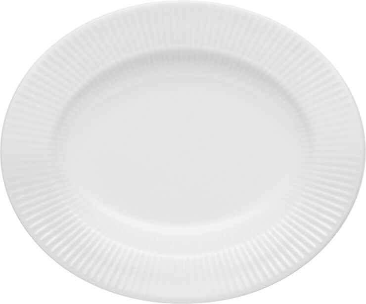 Eva Trio Legio Nova 4 stk. oval dyb tallerken 25 cm Hvid