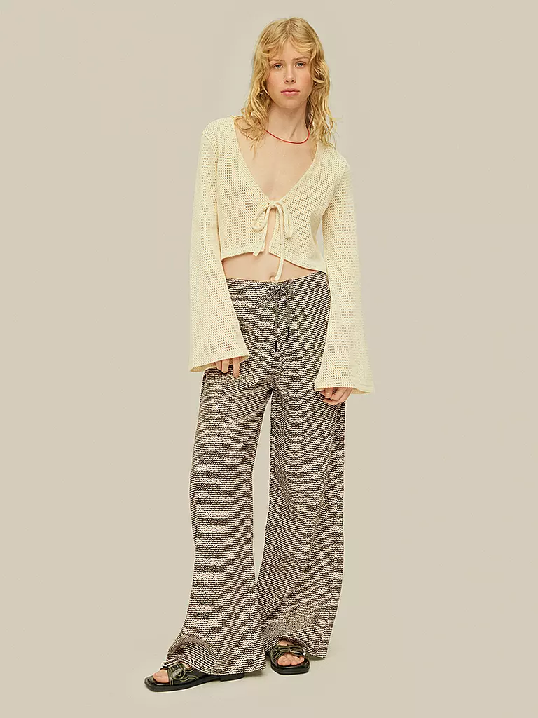 OAS Strickjacke VACAY creme