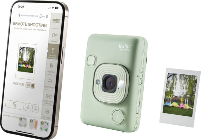 Fujifilm Instax Mini LiPlay instantkamera (grøn)