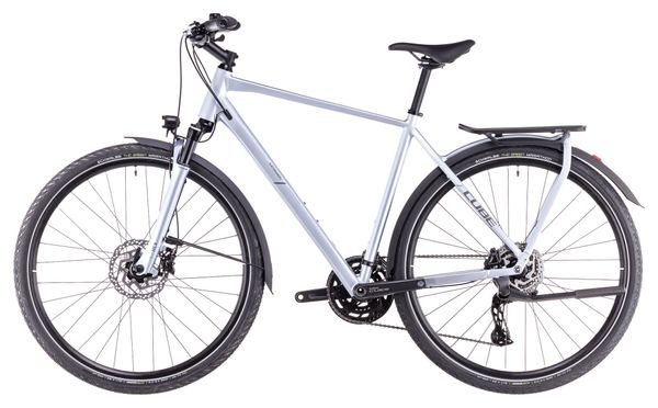 VTC Cube Kathmandu Pro Shimano Cues 10V 700 mm Argent 2025