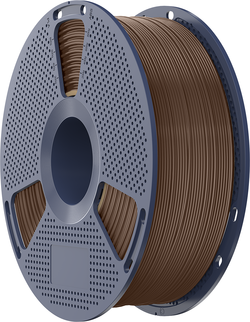 SUNLU  ABS Coffee Brown, 1,75 mm / 1000 g    Thermoplastisches Filament für den Druck von robusten Teilen in Coffee Brown