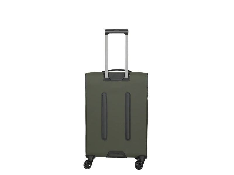travelite Briize Trolley M erweiterbar, Dunkelgrün Reisekoffer