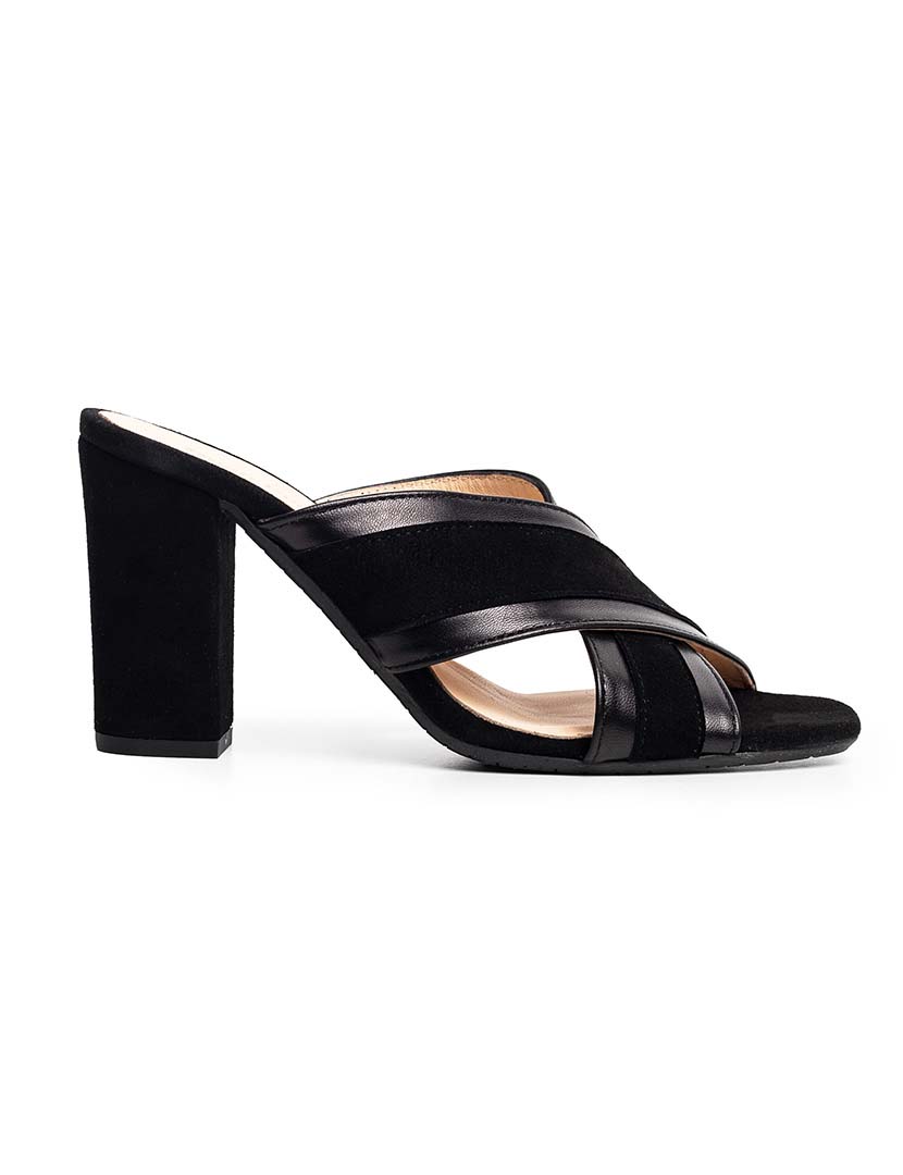 Ebony Black Heels