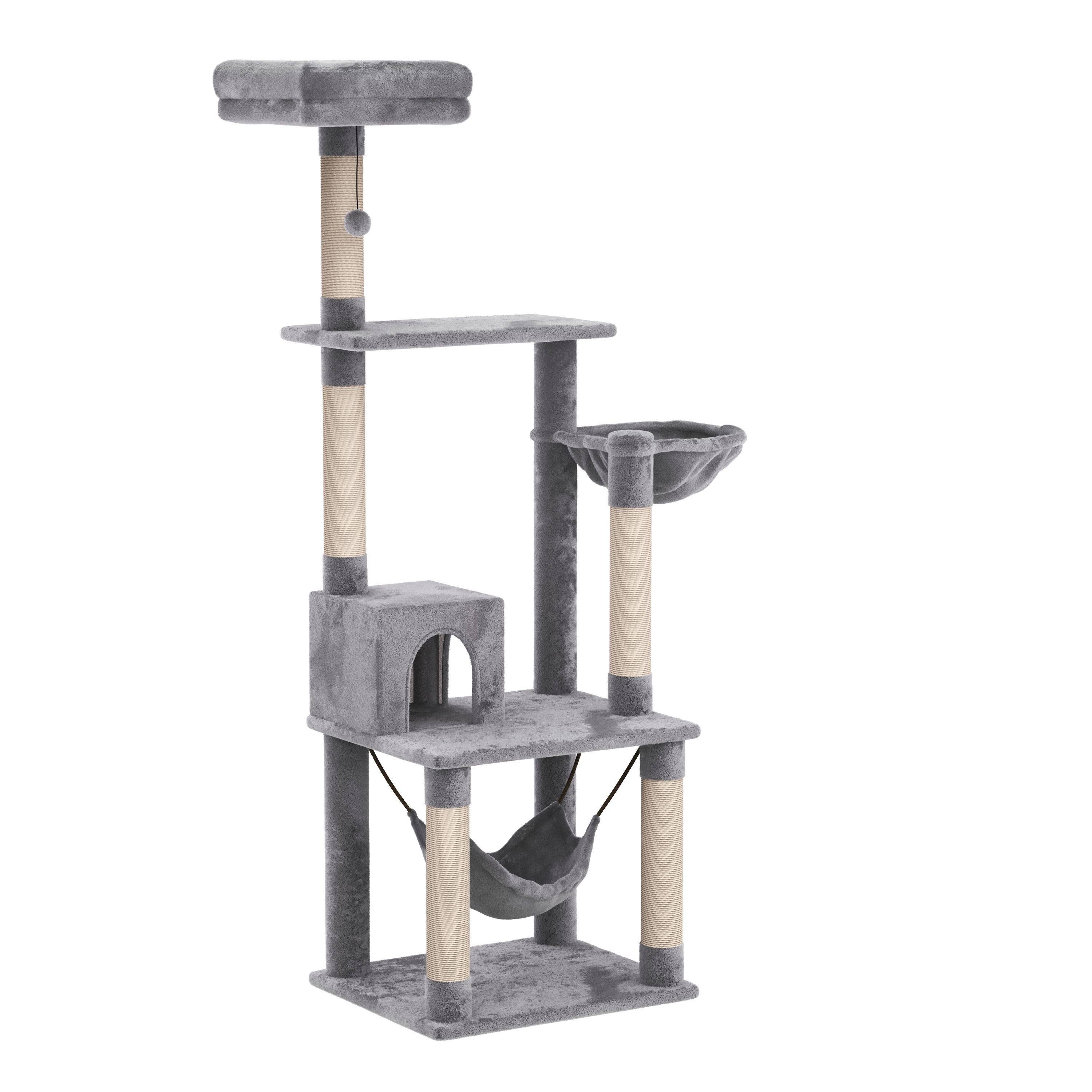 Katzenbaum COCO 169 cm grau