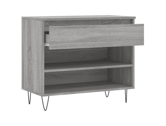 VIDAXL - Armoire à chaussures sonoma gris 70x36x60 cm bois d'ingénier...