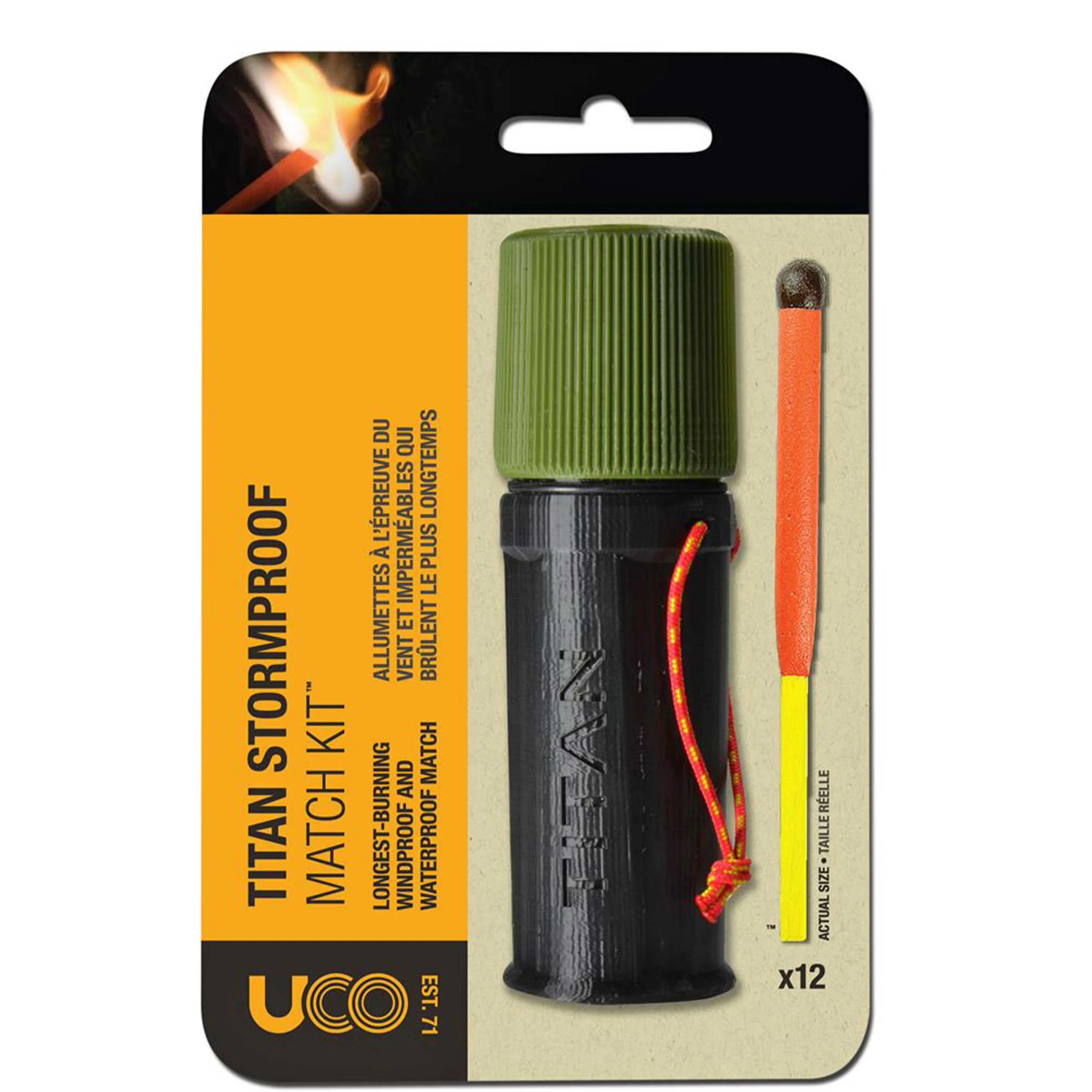 UCO -  UCO Sturmstreichhölzer Titan Match Kit