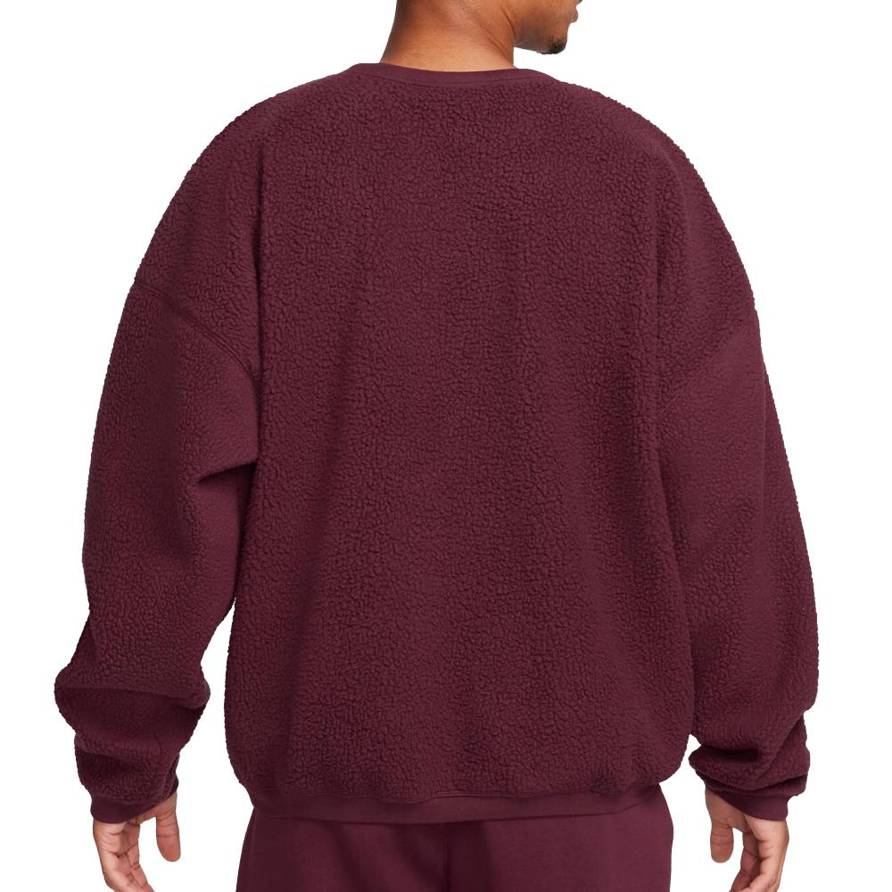 Nike Sweat Bordeaux Homme Nike Sherpa