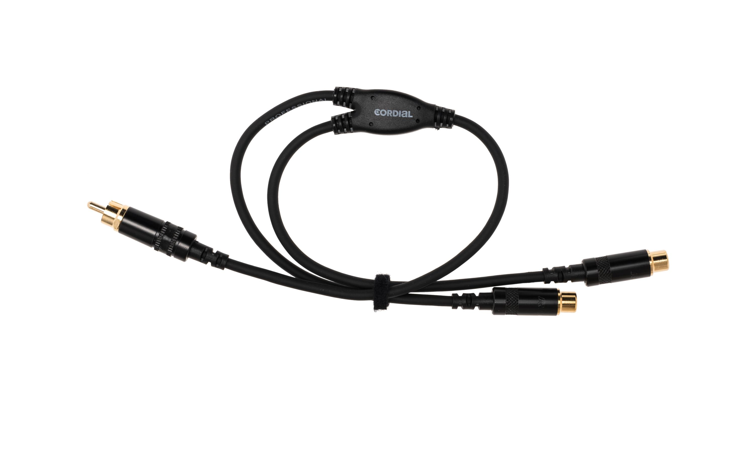 Audio-Kabel CFY 0.3 CEE Cinch - Cinch 0.3 mY-Kabel