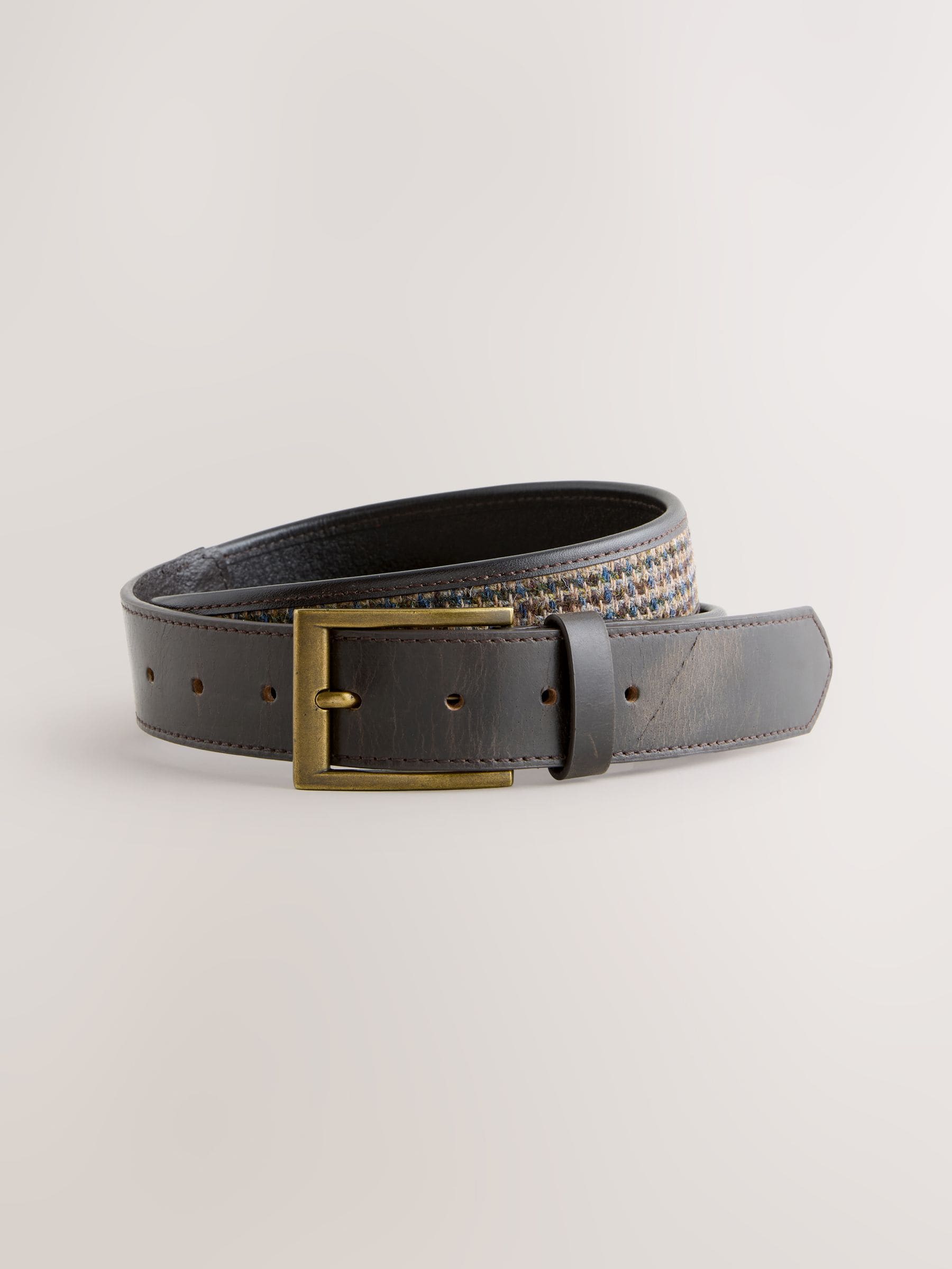 Bruin - Harris Tweed Leather Belt