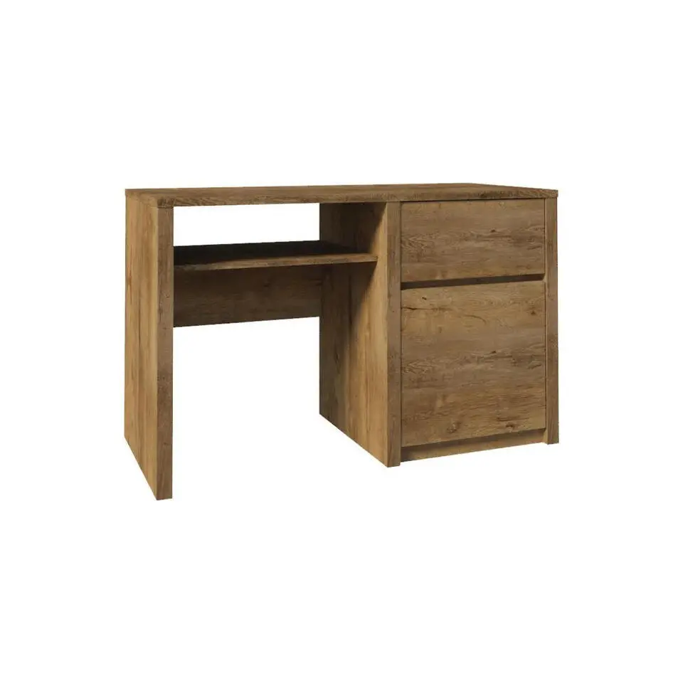 Meubella - Bureau Monaco - Eiken - 120 cm