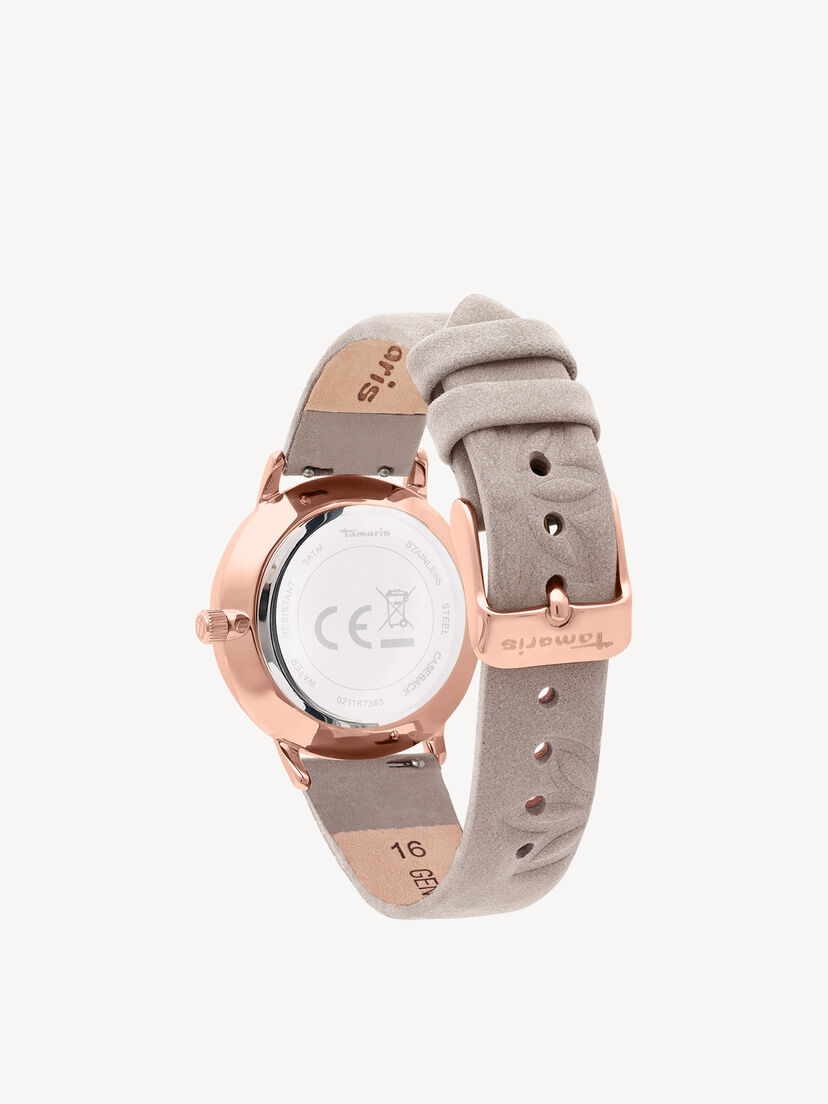 Horloge - rosegoud