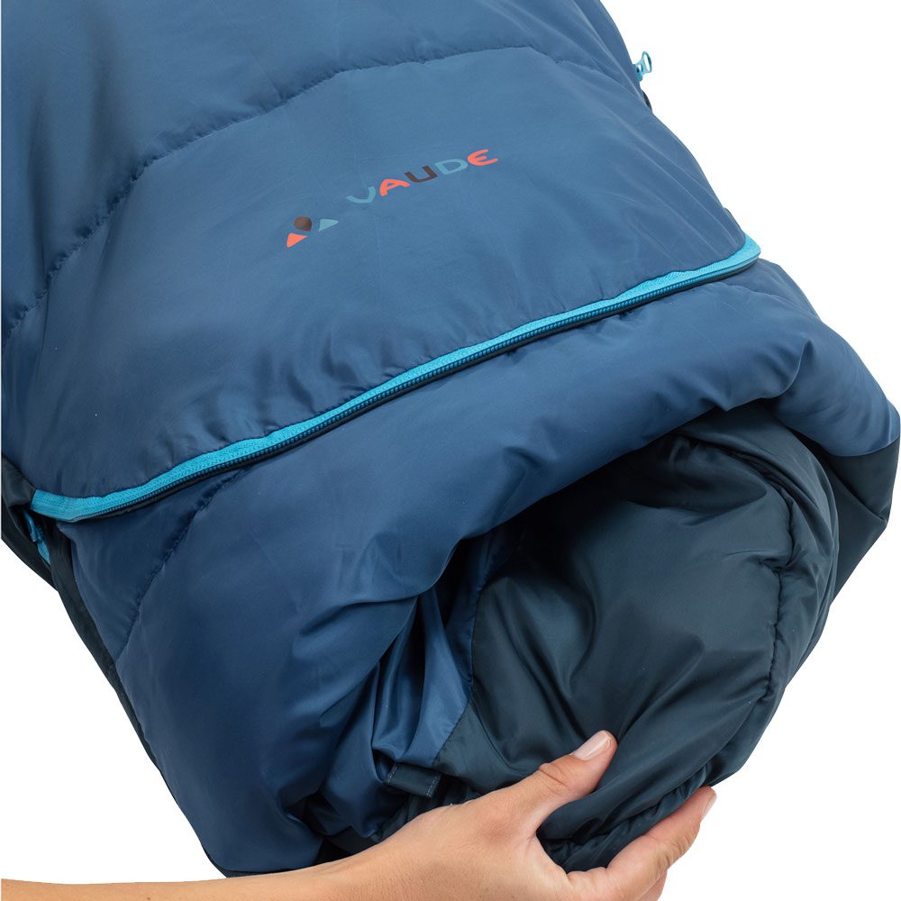 VAUDE Kobel Adjust 500 II SYN Schlafsack Kinder baltic sea