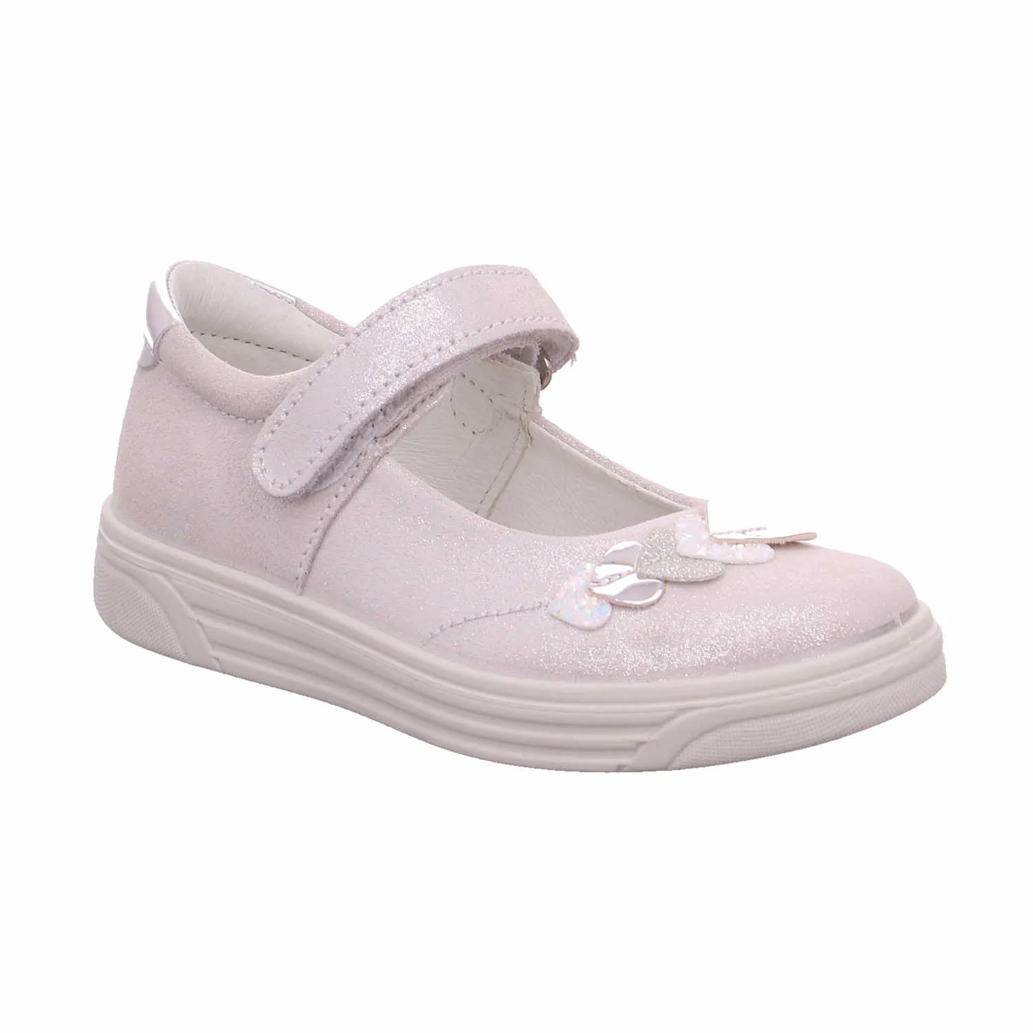 IMAC Kleinkinder-Ballerina Silber Leder  Ballerina