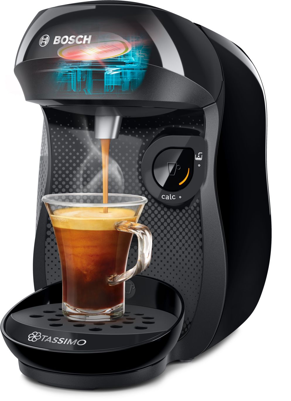 # PRODUTO RECONDICIONADO # TASSIMO HAPPY TAS1002N--B Máquina de Café Multibebidas