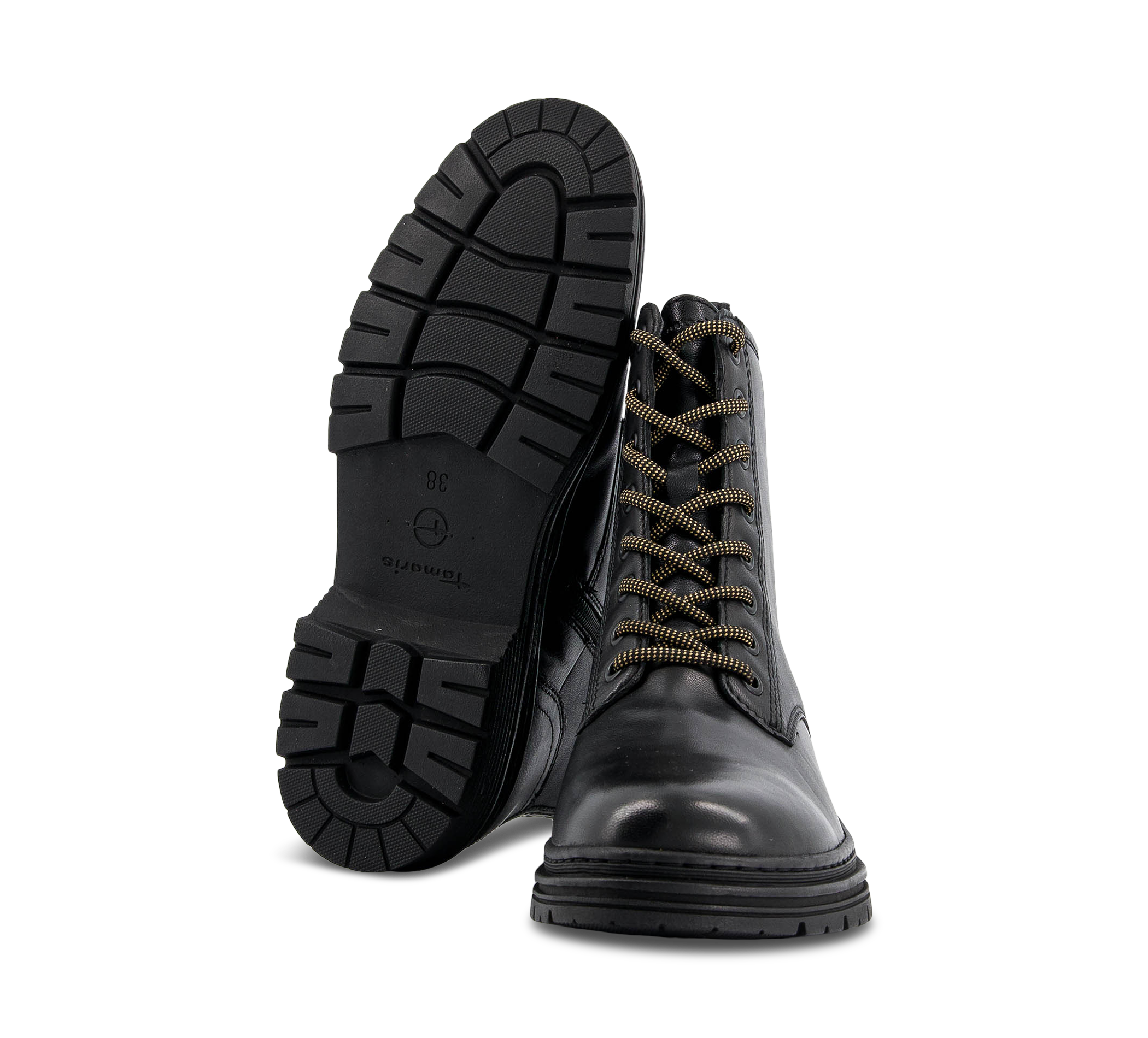 Tamaris Schnürstiefel schwarz