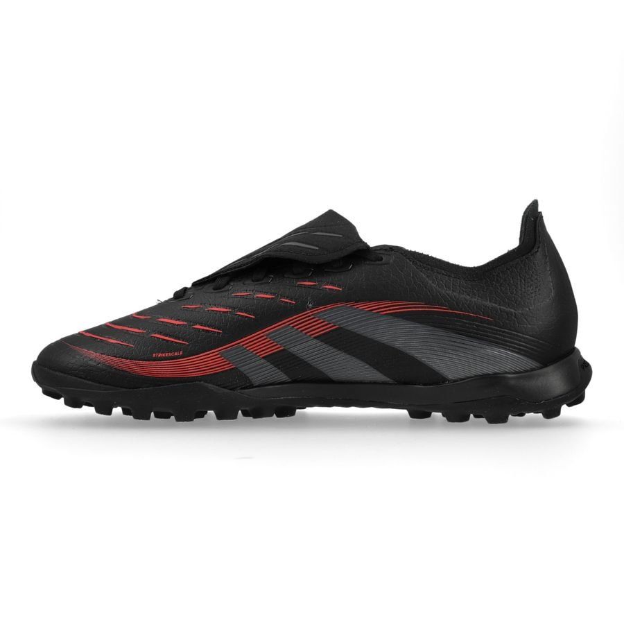 adidas Predator League Fold-over Tongue TF Stealth Victory - Noir/Gris/Lucid Red