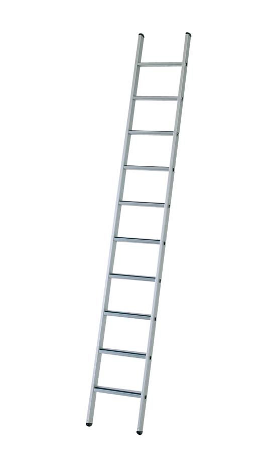 Zarges gegolfde trapladder, geanodiseerd, Saferstep L, 6 treden