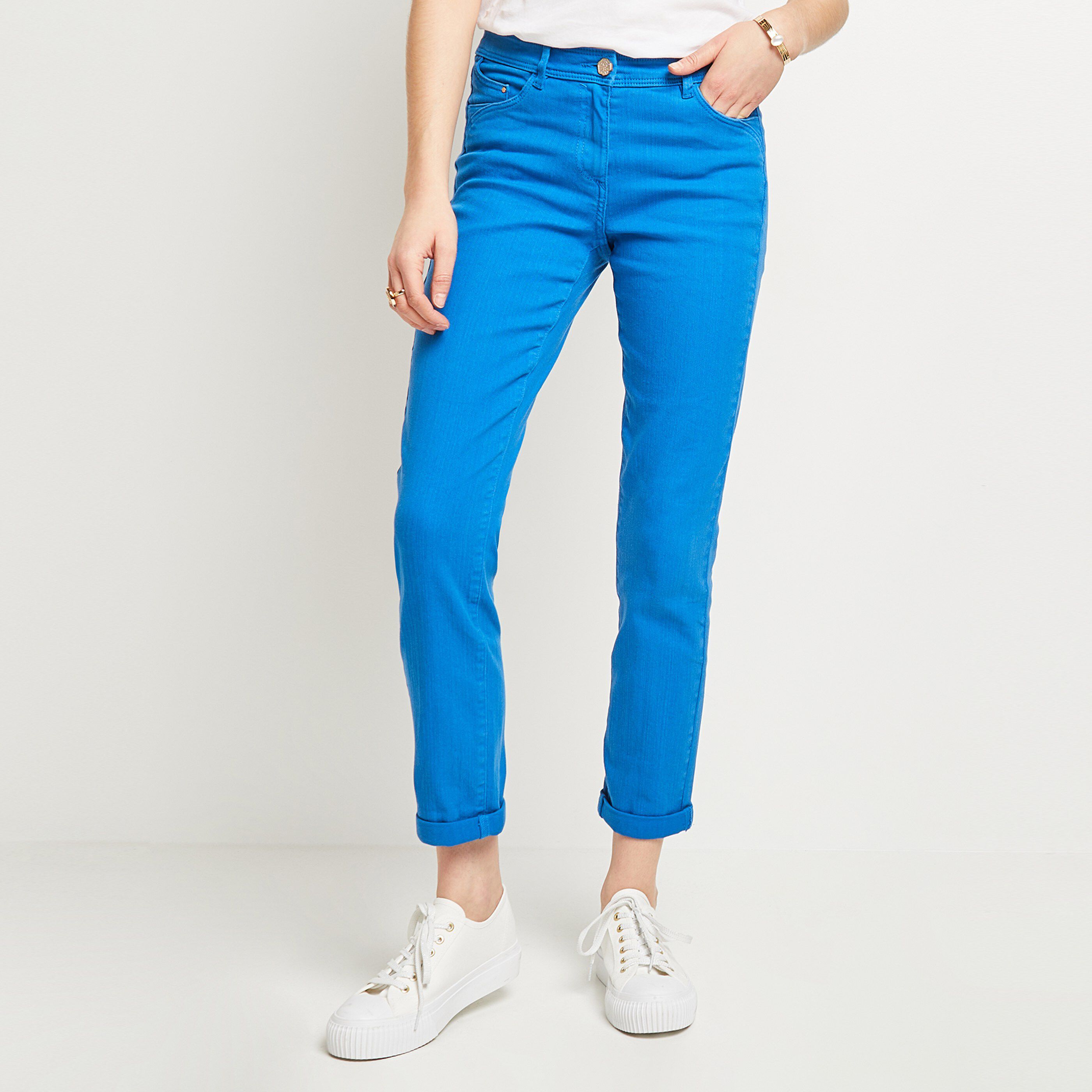 Jean 7/8 CANCUN femme - BLEU