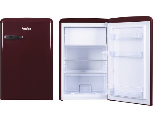 Amica KS 15611 R koelkast met vriesvak, afmetingen (B x H x D): 55 x 87,5 x 61,5 cm, koelvak: 95 l, vriesvak: 13 l