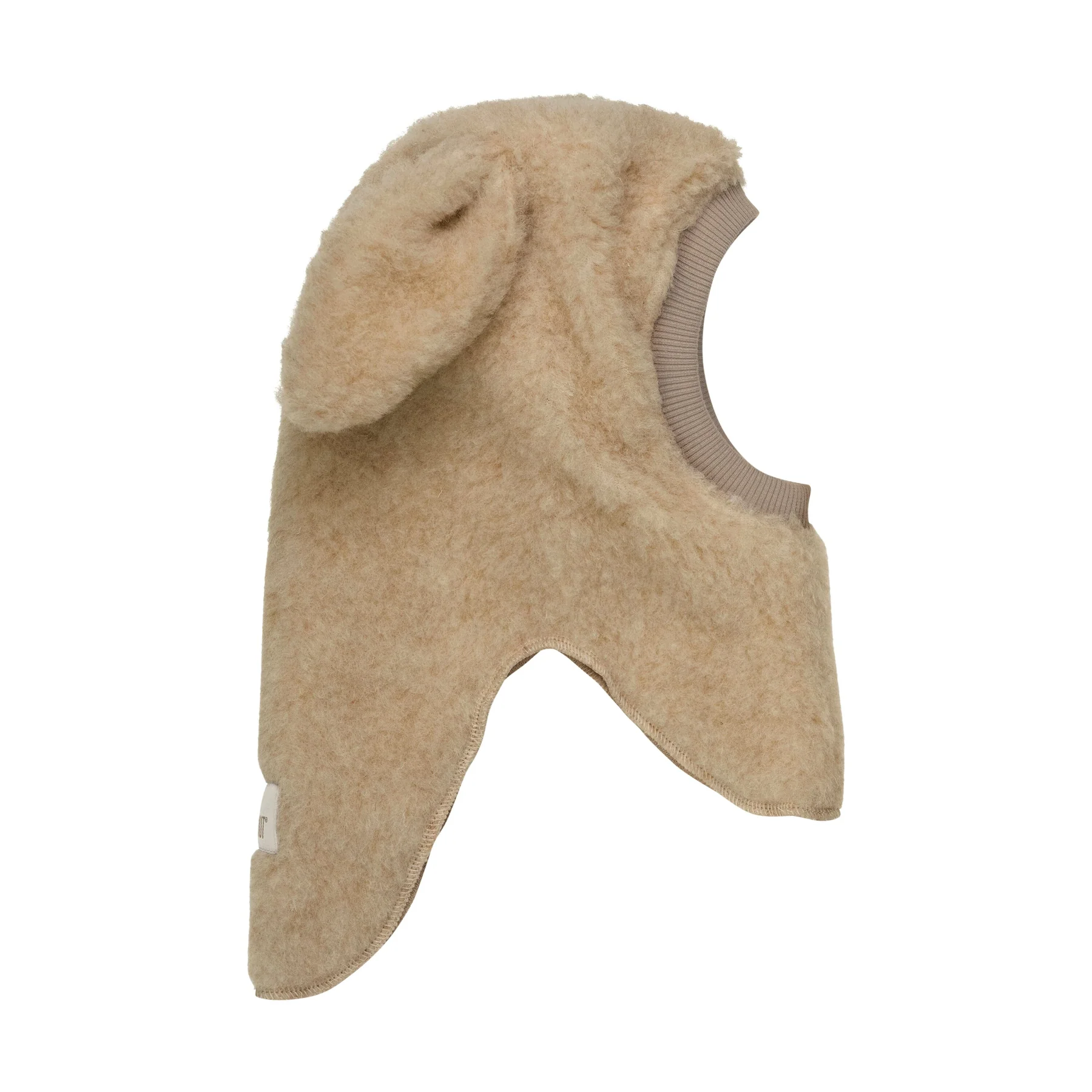 Huttelihut Balaclava Ears Wool Teddy 460200 2900 cement