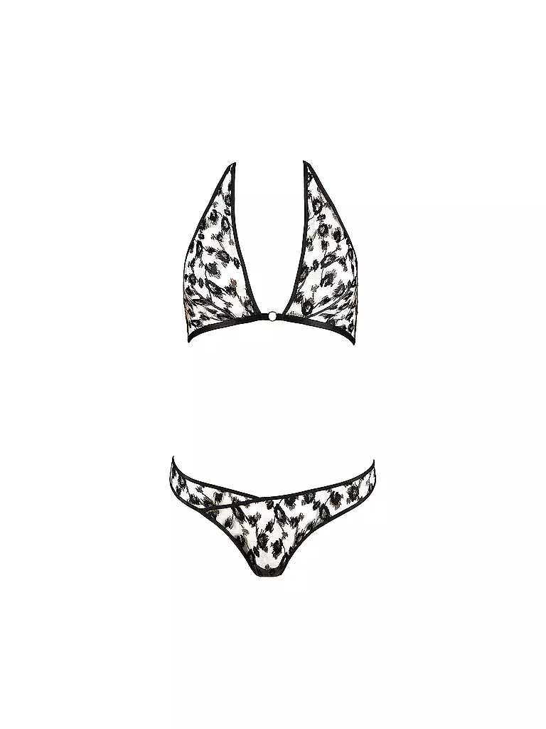 AUBADE Set - Bralette und Tanga ABSOLUTELY WILD schwarz schwarz