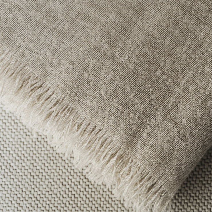 Blomus Throw -MERINO- Moonbeam Moonbeam