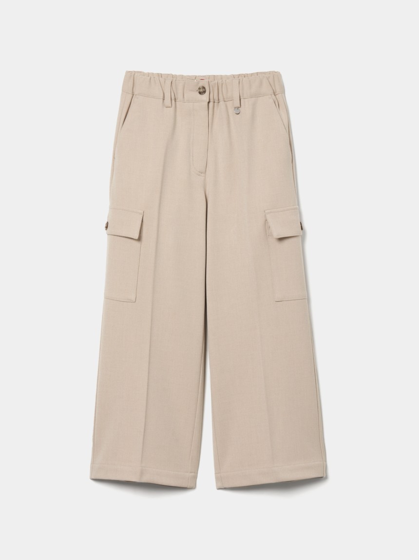 Calças cargo regular fit
