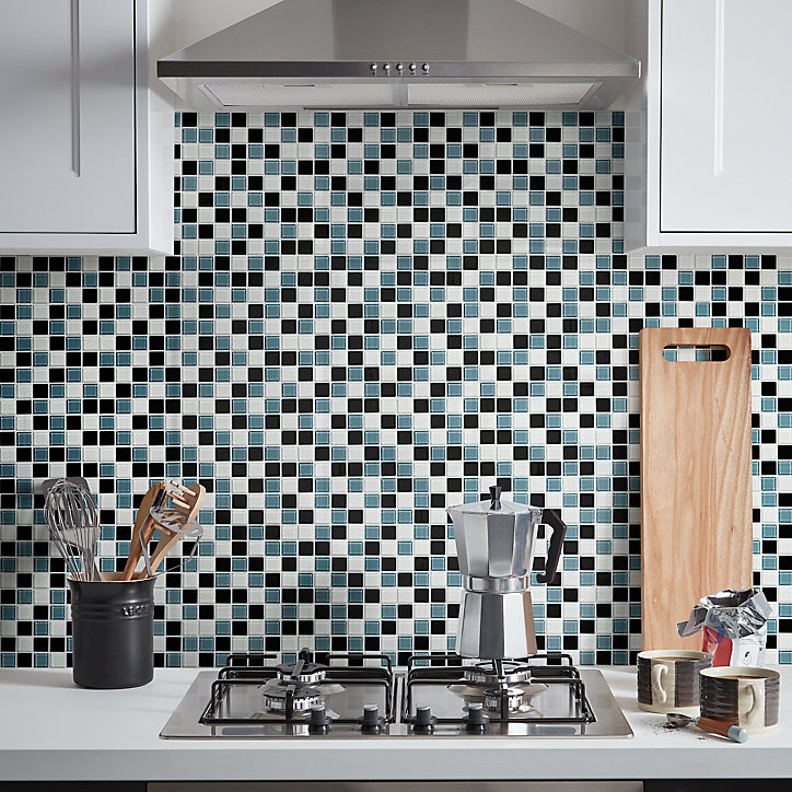Mosaïque Tarente gris 30 x 30 cm Colours