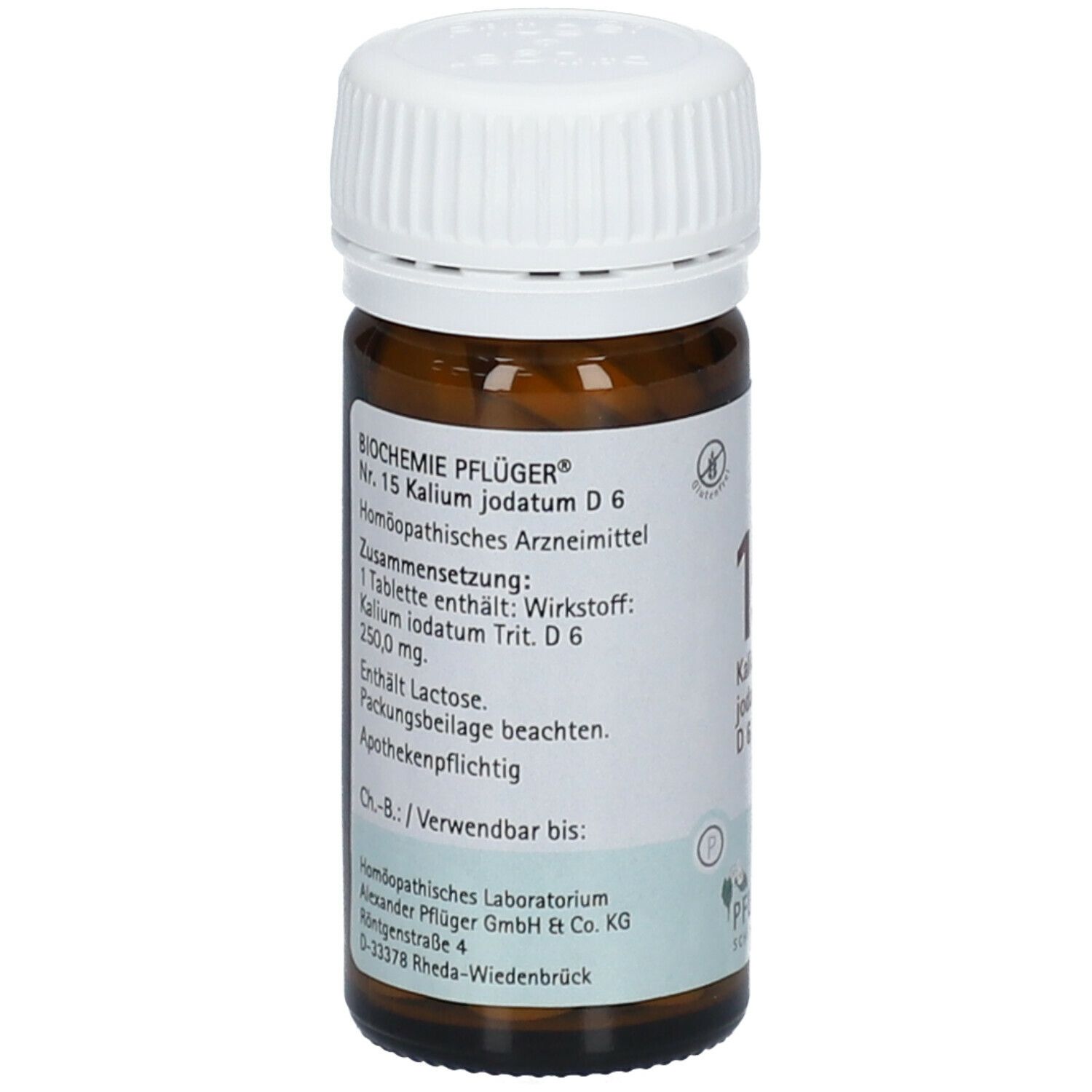 Biochemie Pflüger® Nr. 15 Kalium jodatum D6 Tabletten
