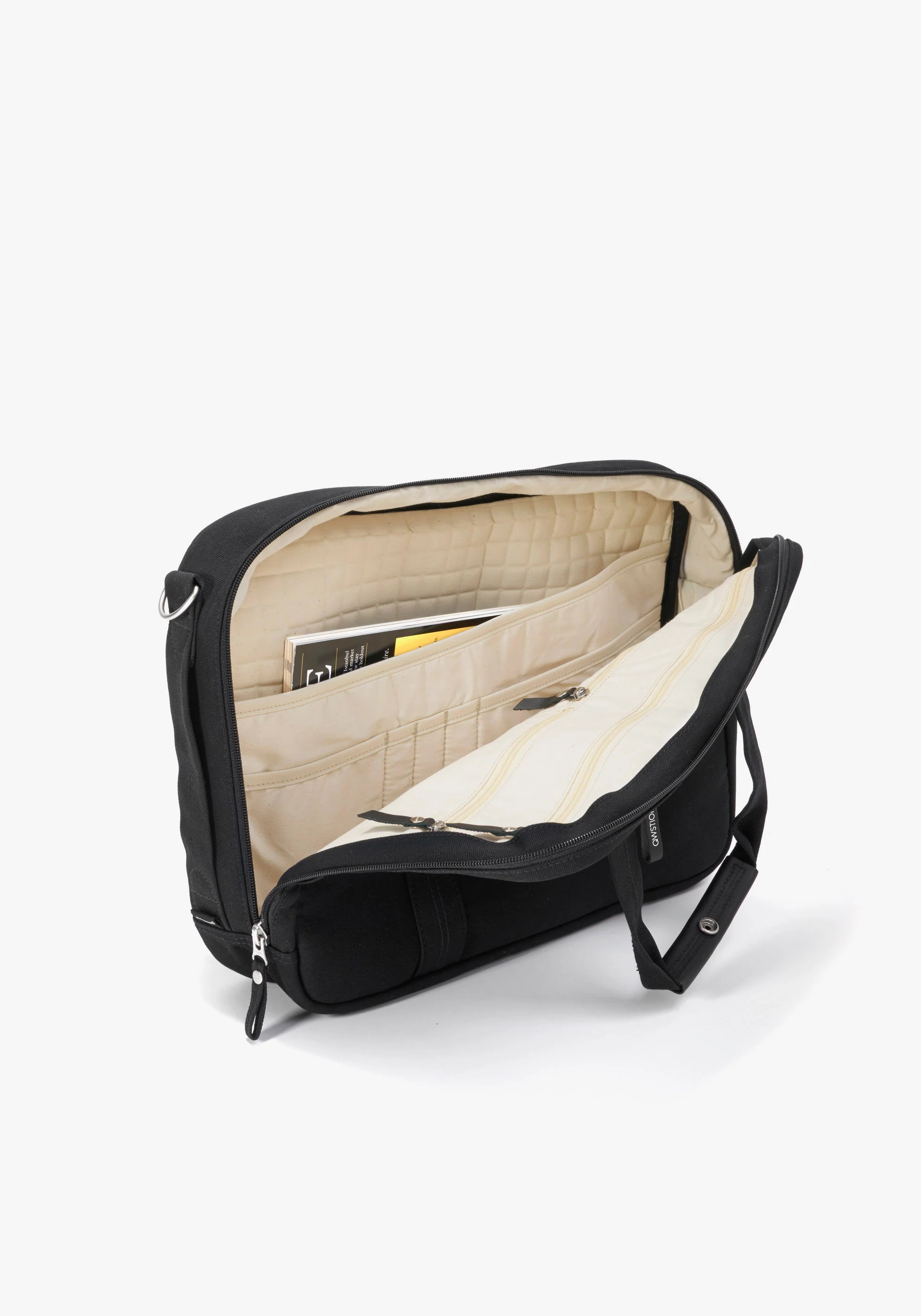 Qwstion Office Bag Bananatex Black