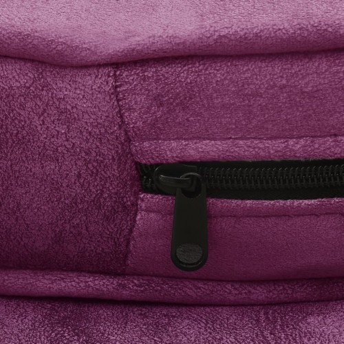 Sofá redondo para cães, roxo