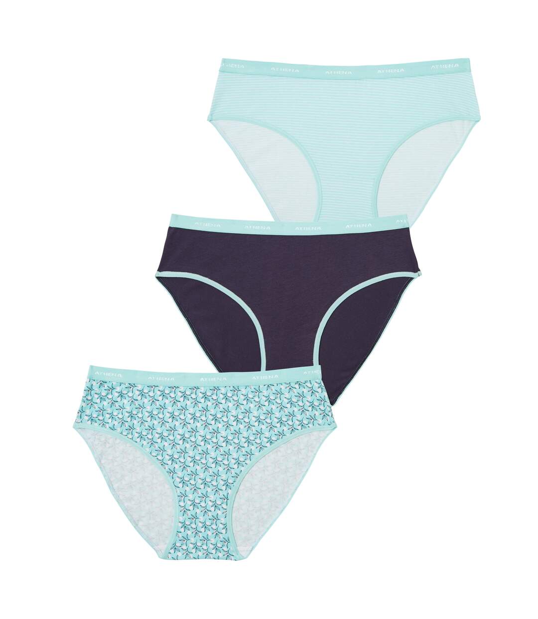 Lot de 3 slips femme Ecopack Mode