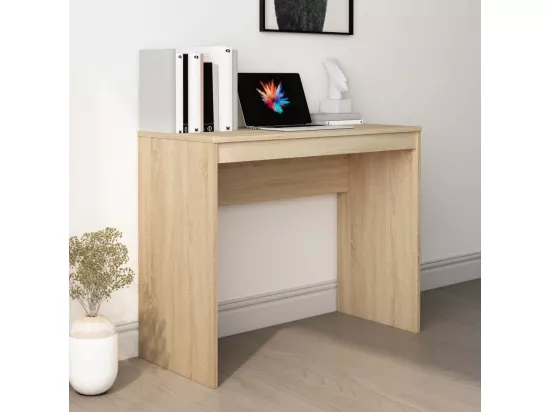 Bureau Chêne sonoma 90x40x72 cm Bois d'ingénierie