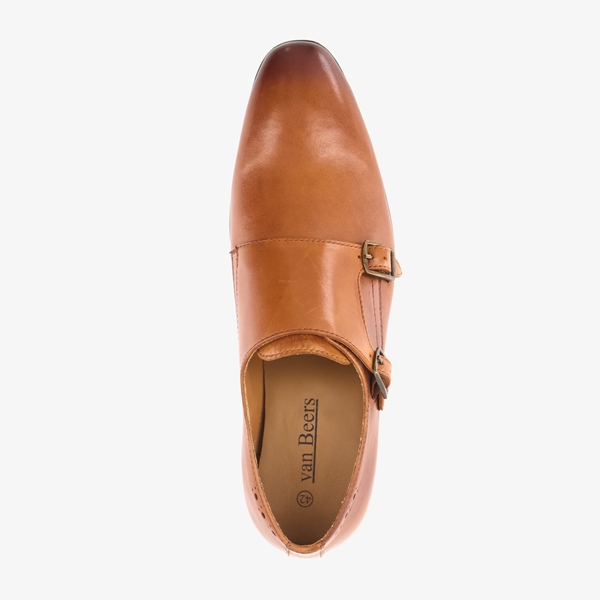 Van Beers leren heren gespschoenen