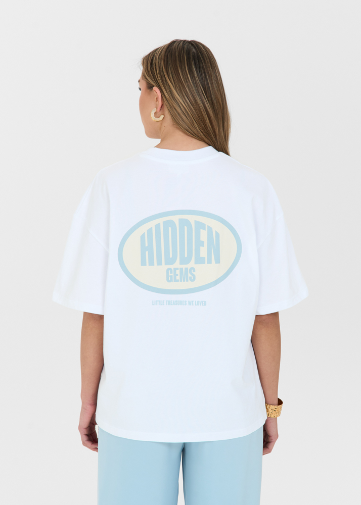 Hidden gems t-shirt wit