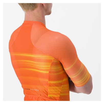 Maillot Manches Courtes Castelli Climber's 3.0 SL2 Orange