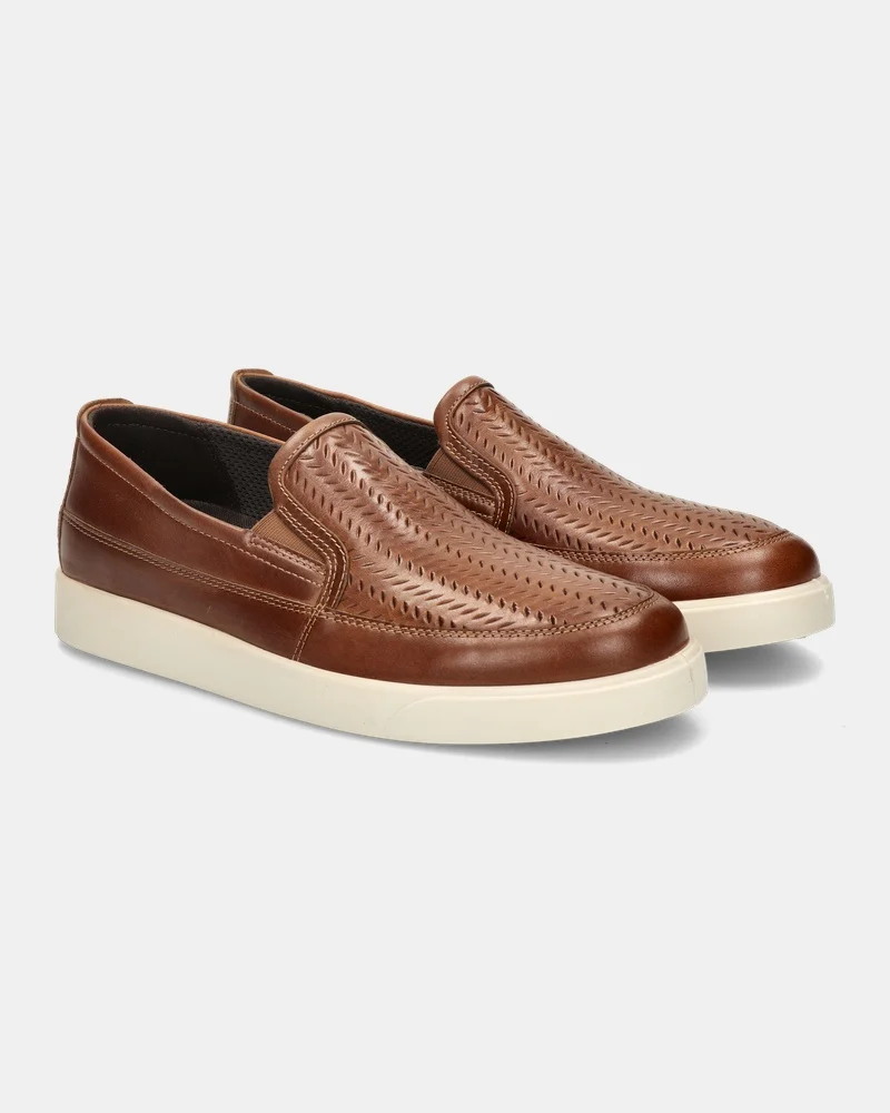 Ecco Street Lite M Instapschoenen  - cognac