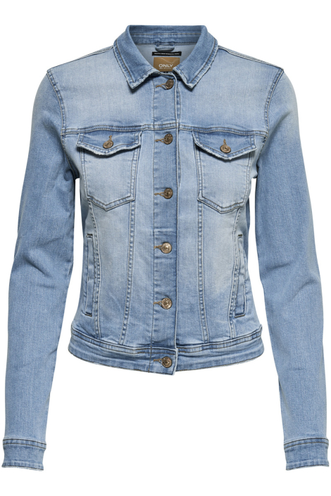 Only blauwe dames jas