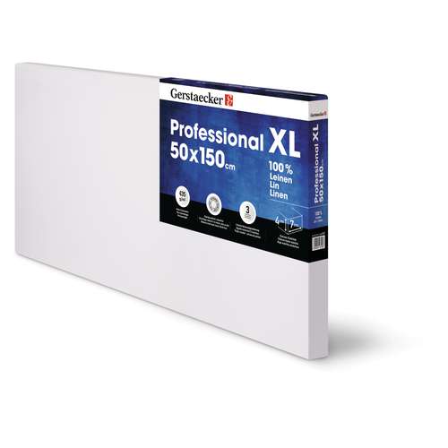 GERSTAECKER Professional XL Reinleinen-Keilrahmen