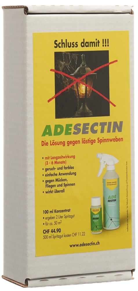 Adesectin Konzentrat   Vapo leer Fl 100 ml