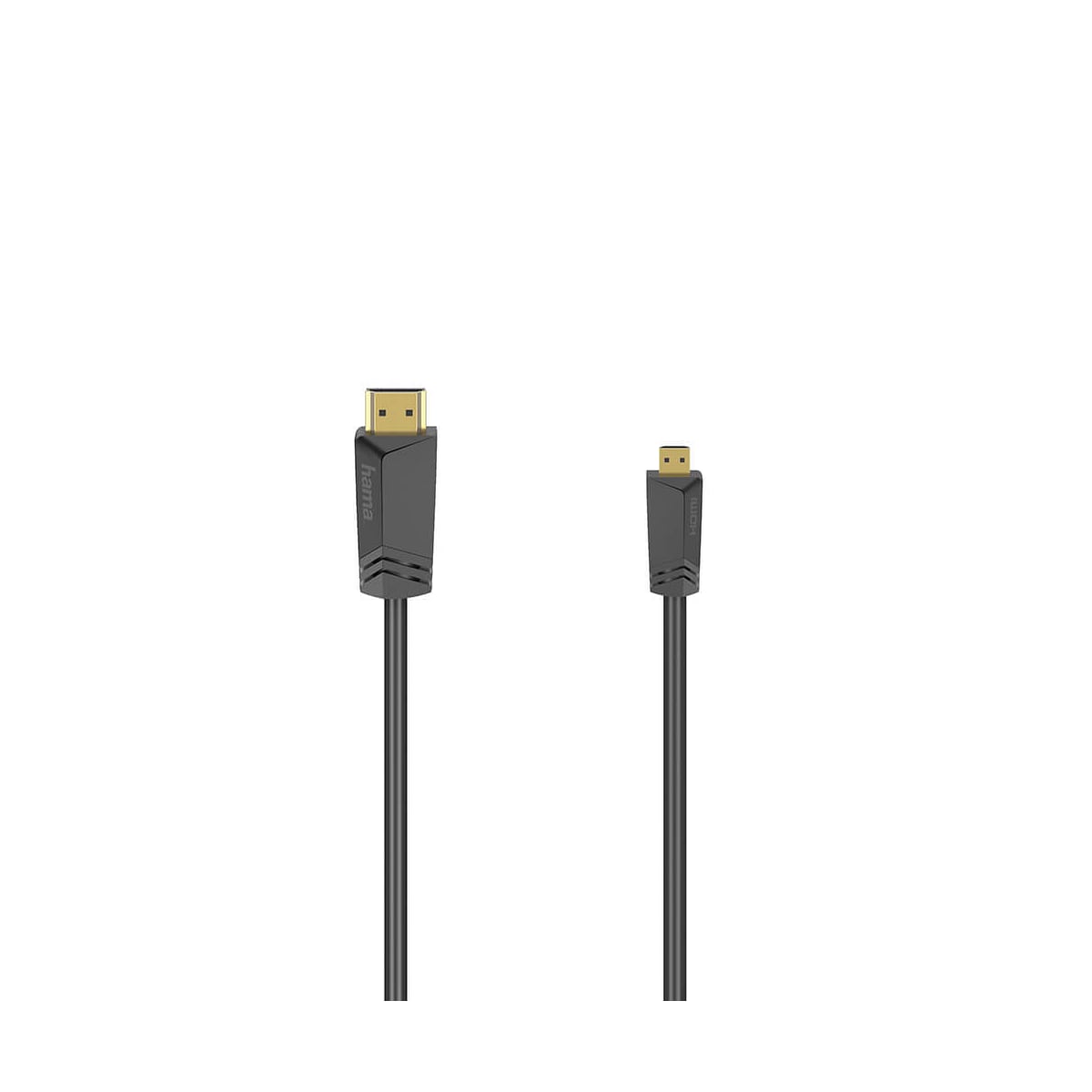 Hama HDMI A-HDMI Micro D-kabel Ethernet (1,5m)