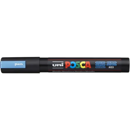 Posca Marker UNI POSCA PC-5M blau metallic