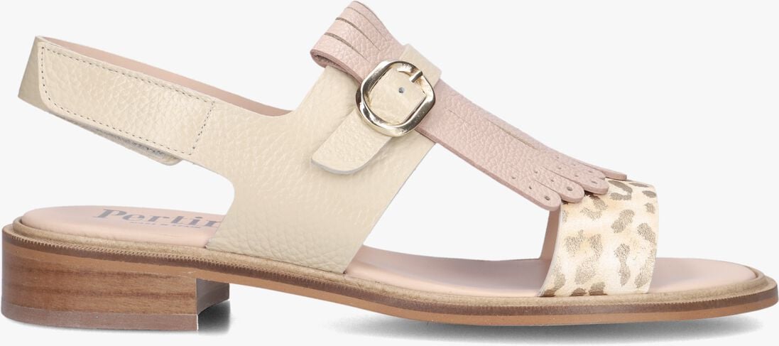 beige pertini platte sandalen 35154